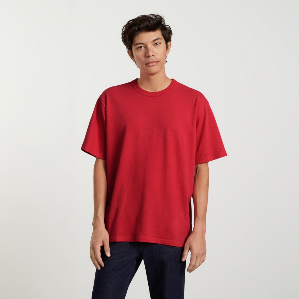 The Everyone Relaxed Hemp Tee | Goji Berry