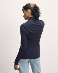 The Air Turtleneck | Navy