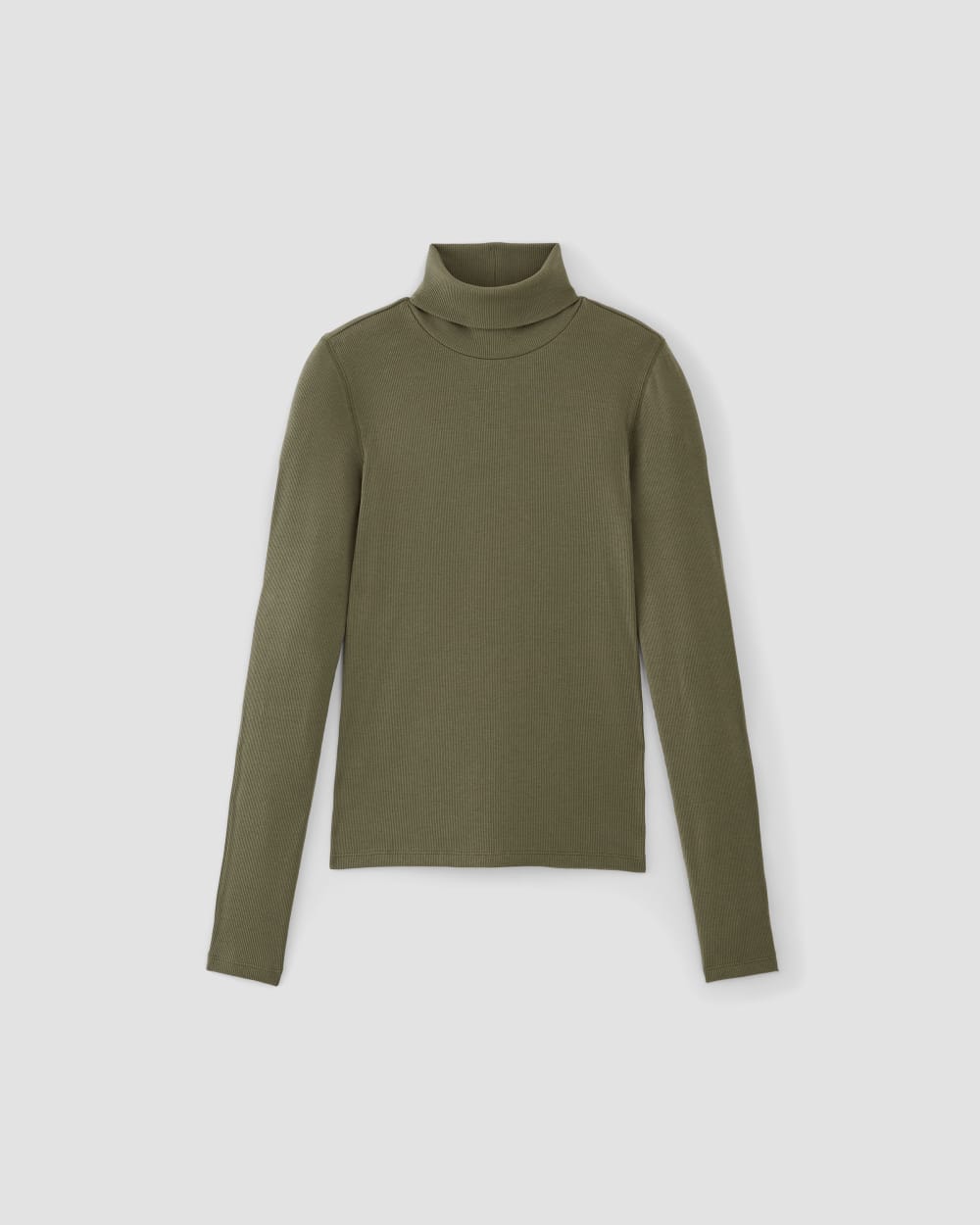 The Luxe Rib Turtleneck | Kalamata