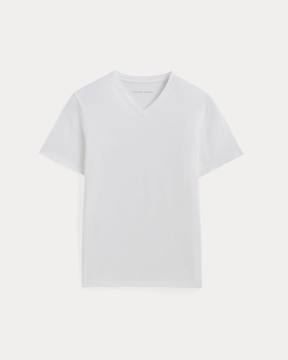 The Essential Organic V-Neck Tee | White