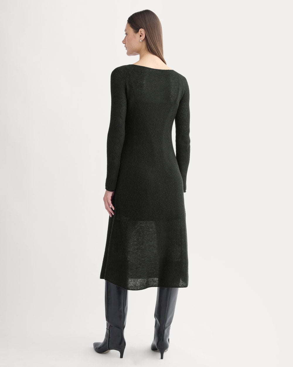 The Air Alpaca™ Sweater Dress | Black