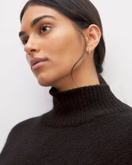 The Cloud Oversized Turtleneck | Black