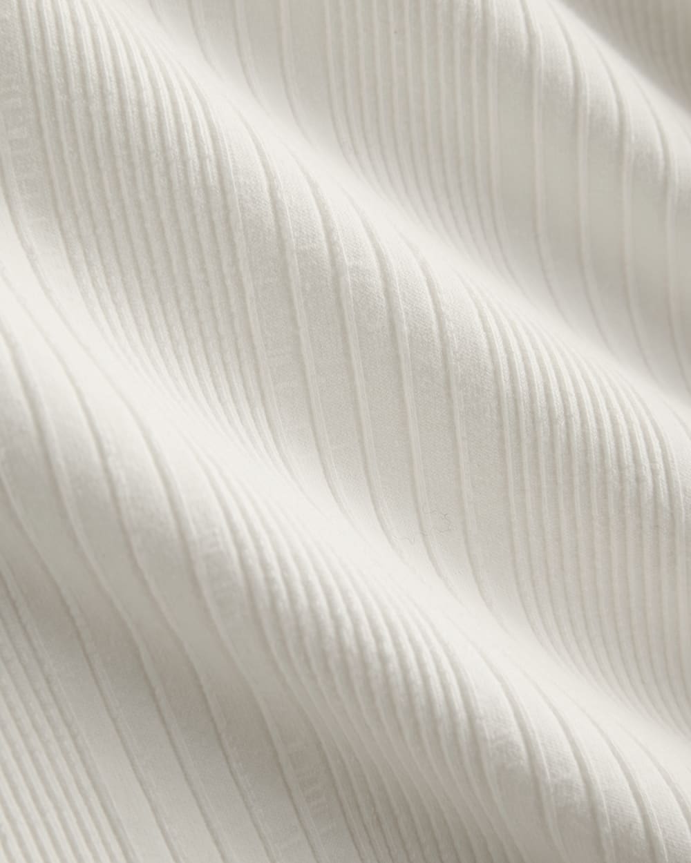 Lounge Rib Cropped Shirt | Bone