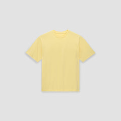 The Premium-Weight Relaxed Crew | Uniform | Pale Yellow