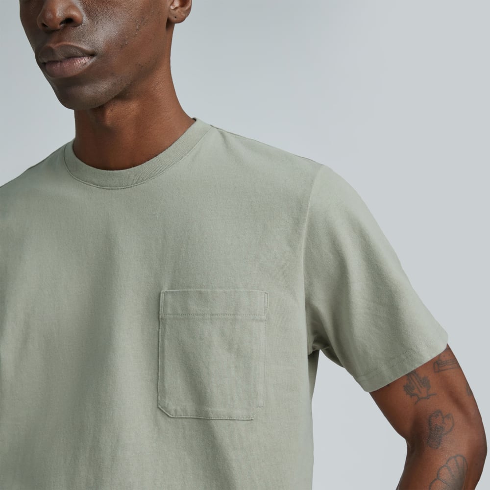 The Premium-Weight Pocket Tee | Uniform | Seagrass