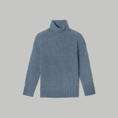 The Cloud Turtleneck | Faded Blue