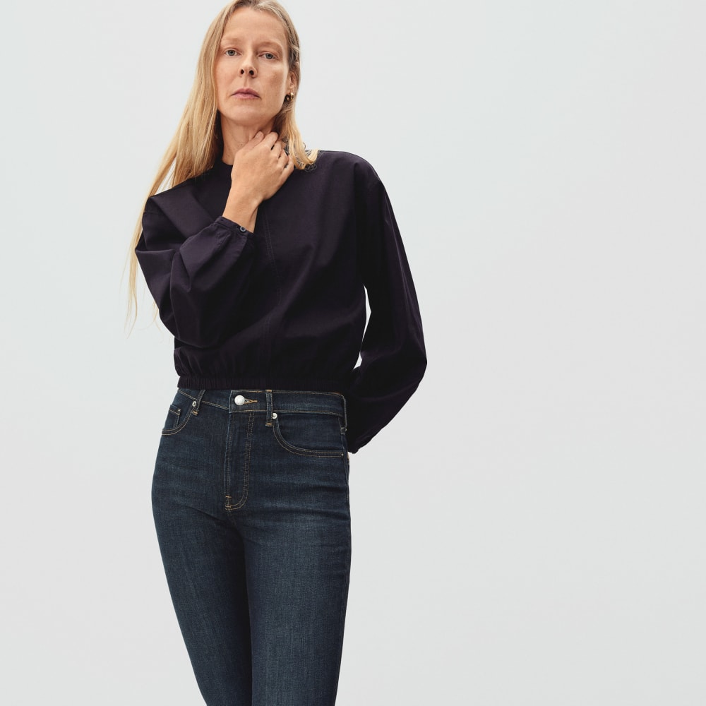 The Authentic Stretch High-Rise Skinny | Deep Indigo | 28.5" Inseam