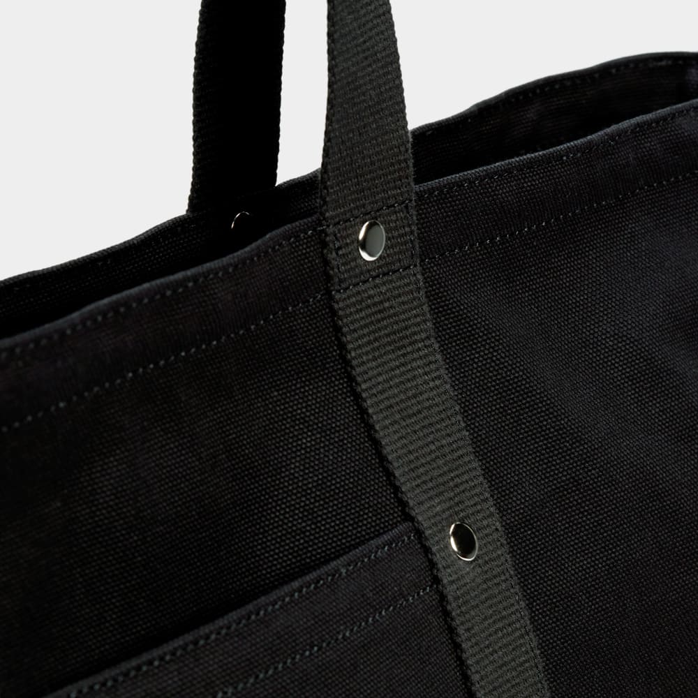 The Organic Canvas Weekender | Black