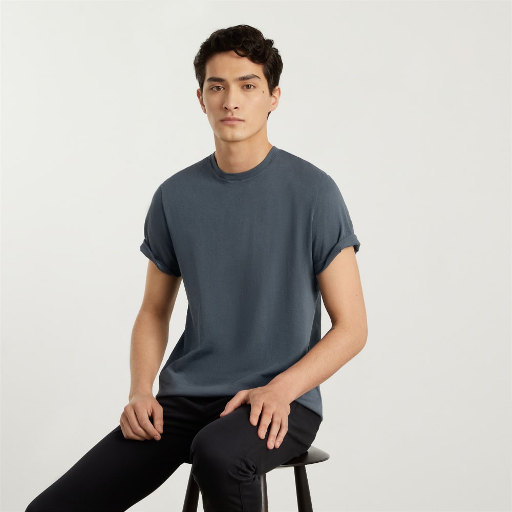 The Organic Cotton Crew | Dark Slate