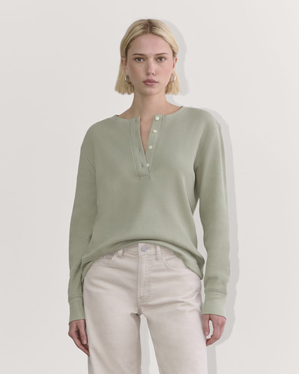 The Waffle Henley | Seagrass