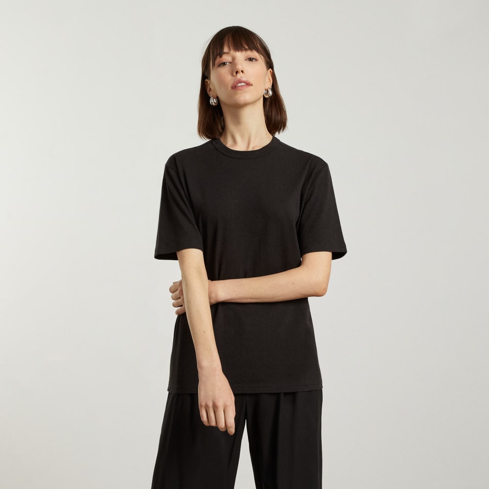 The Everyone Relaxed Hemp Tee | Black