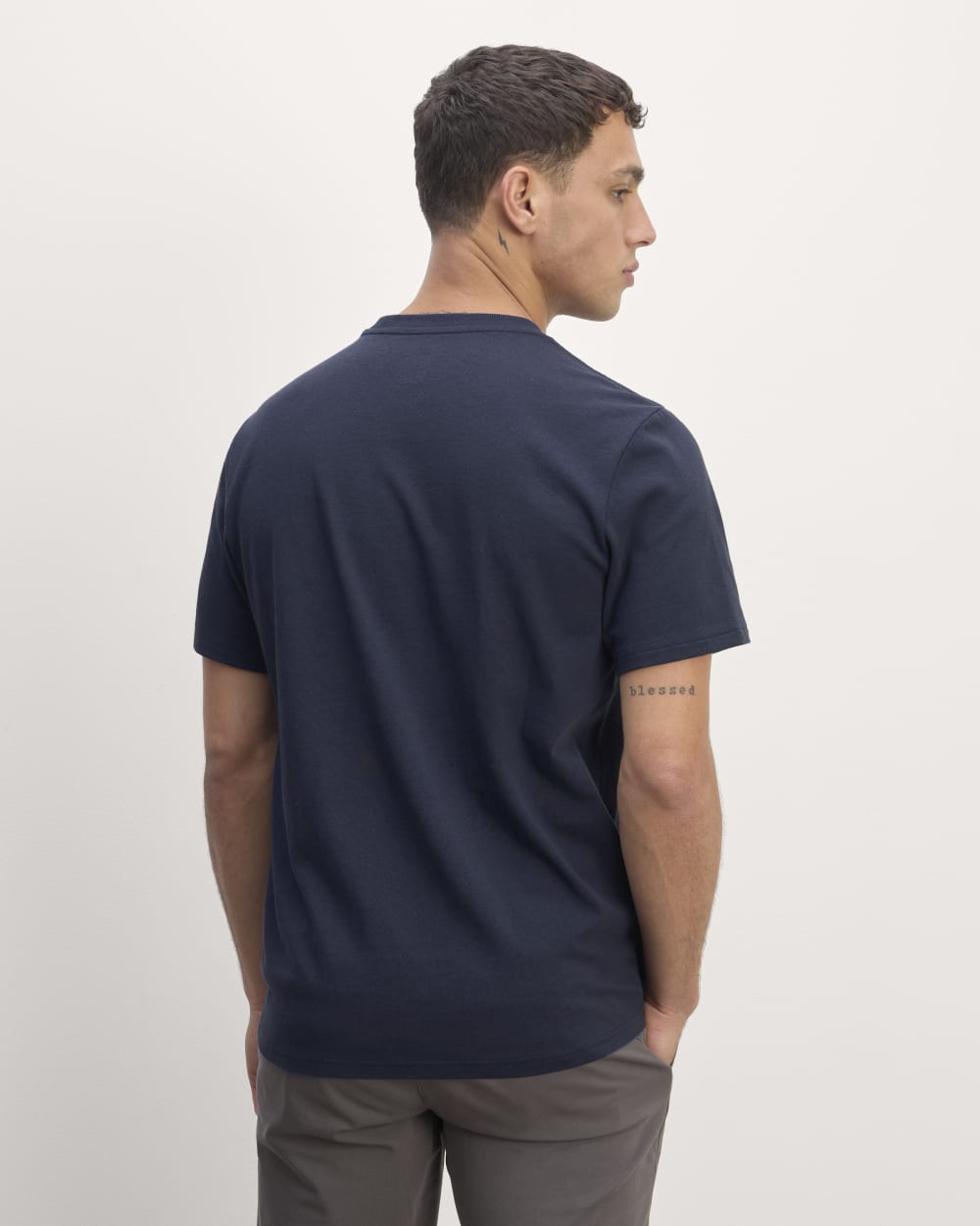 The Premium-Weight Pocket Tee | Uniform | Navy
