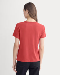 The Slim Air Tee | Vintage Red