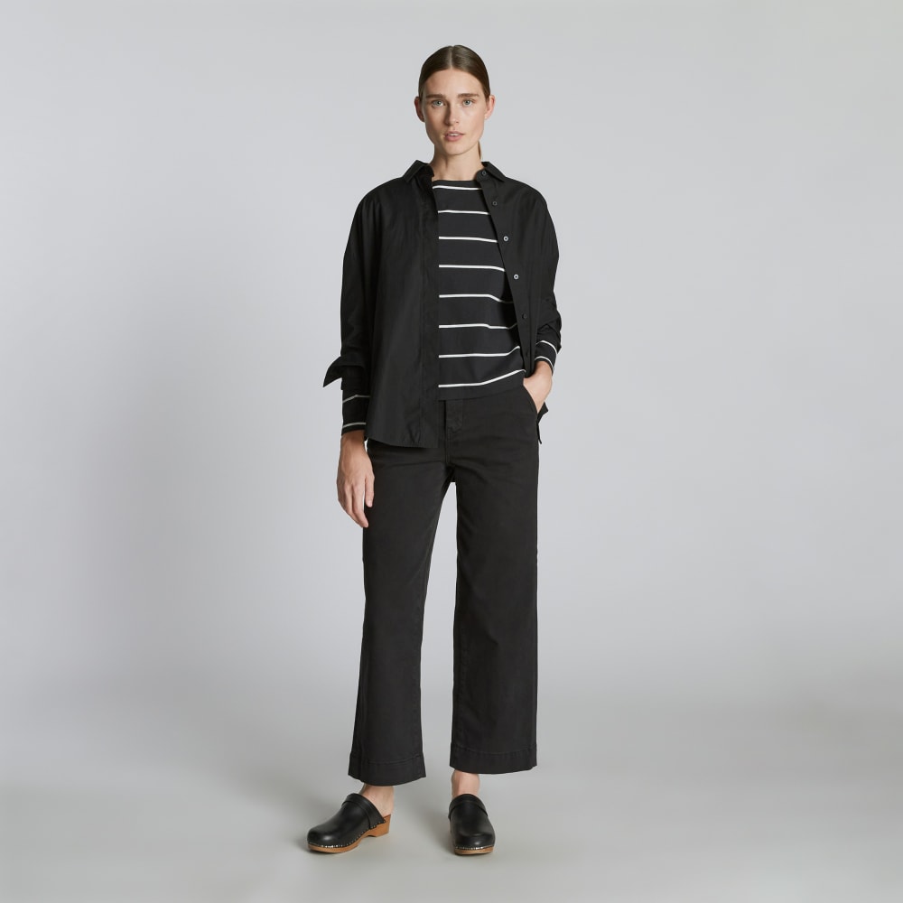 The Mariner Tee |  Black / Canvas