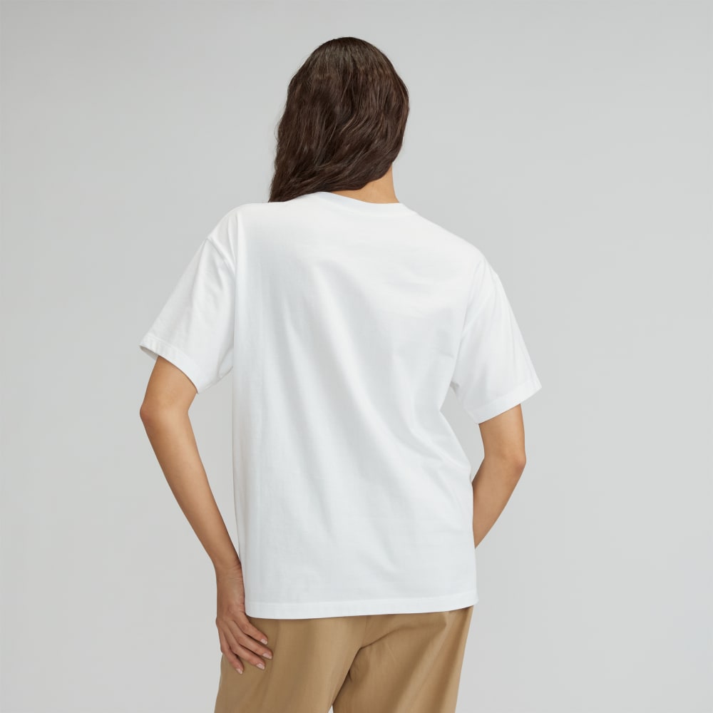 The Organic Cotton Relaxed Pocket Tee | White