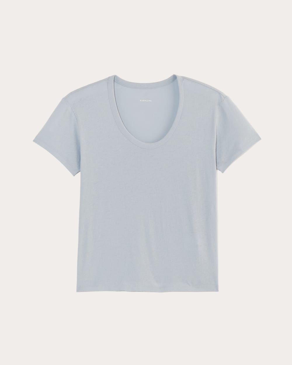The Air Scoop-Neck Tee | Blue Slate