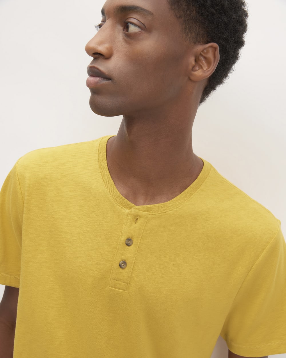 The Cotton Slub Henley | Honeycomb