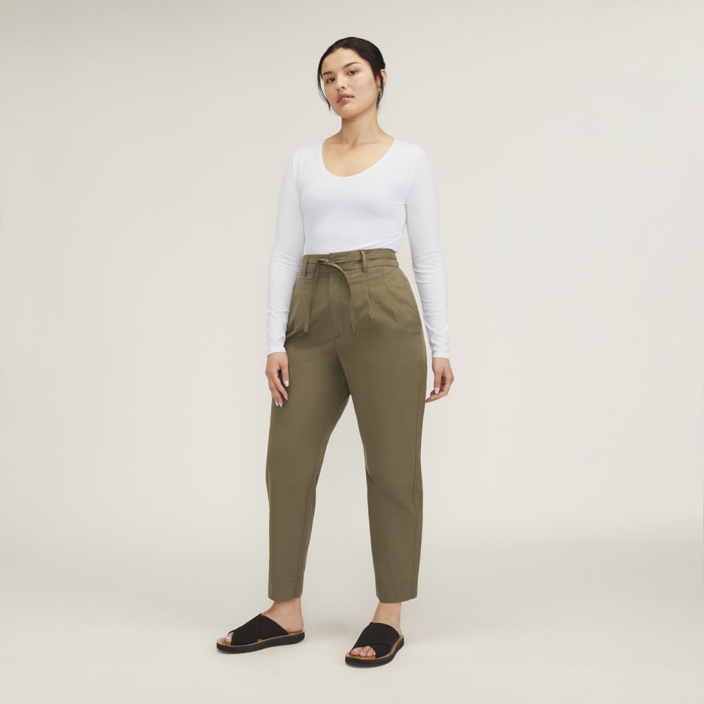 The Supima® Form Ballet Neck Tee | White