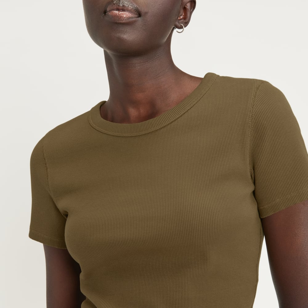 The '90s Rib Tee | Beech