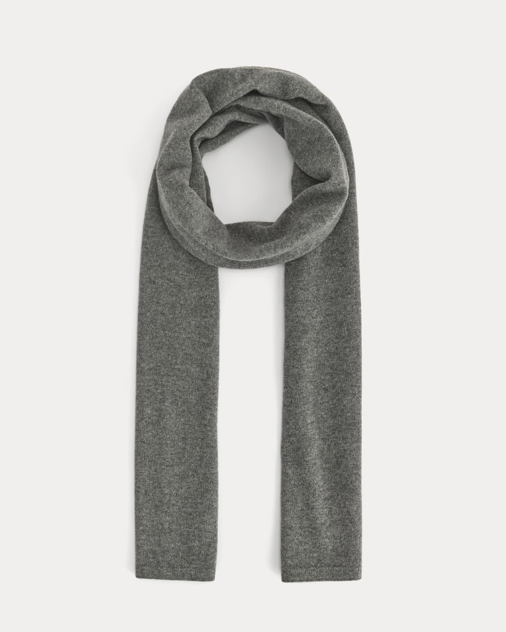 The Cashmere Scarf | Heather Charcoal