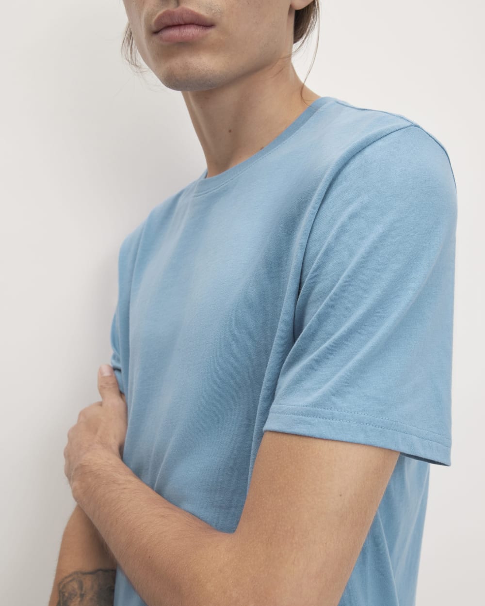 The Essential Organic Crew | Heritage Blue