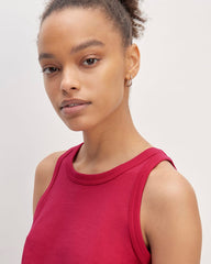 The Tank in Essential Cotton | Red Currant
