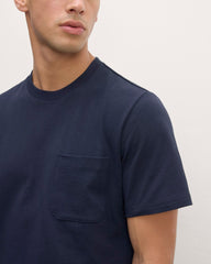 The Premium-Weight Pocket Tee | Uniform | Navy