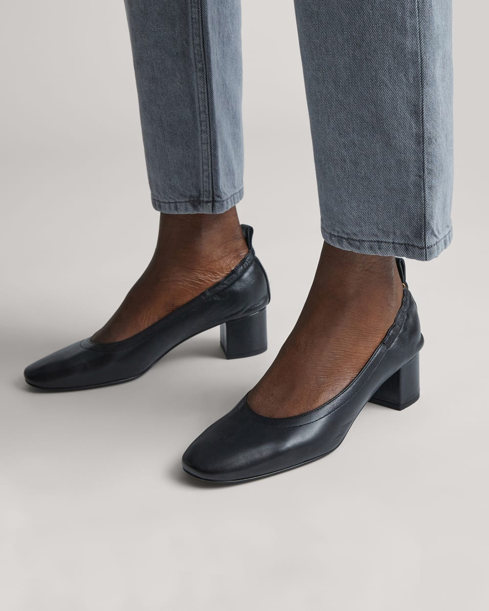 The Day Heel in Narrow Fit | Black