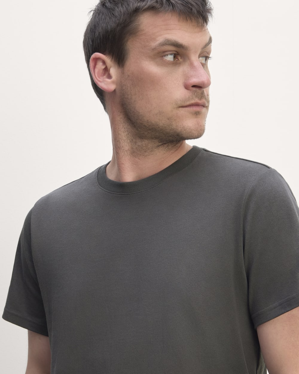 The Premium-Weight Crew | Uniform | Graphite