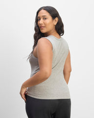The Shimmy Tank | Heathered Grey