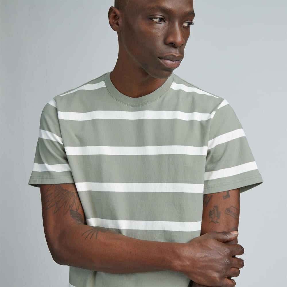 The Premium-Weight Crew | Uniform | Seagrass / Canvas Tan