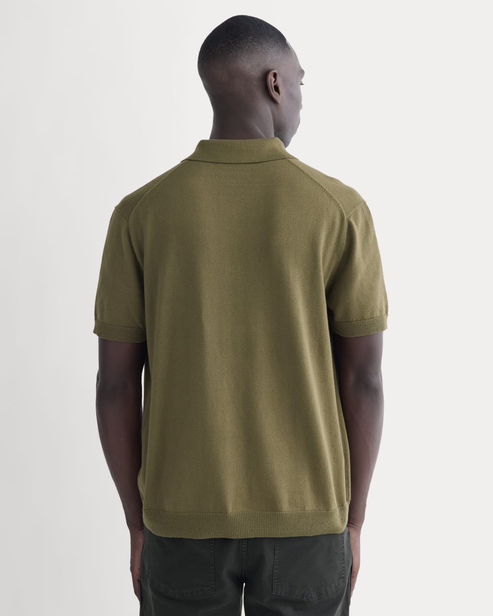 No-Sweat Polo | Olive
