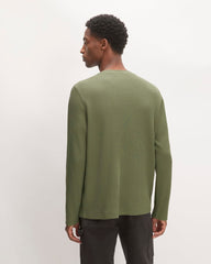 The Waffle Long-Sleeve Crew | Kalamata