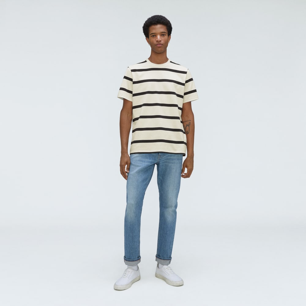 The Premium-Weight Crew | Uniform | Black / Canvas