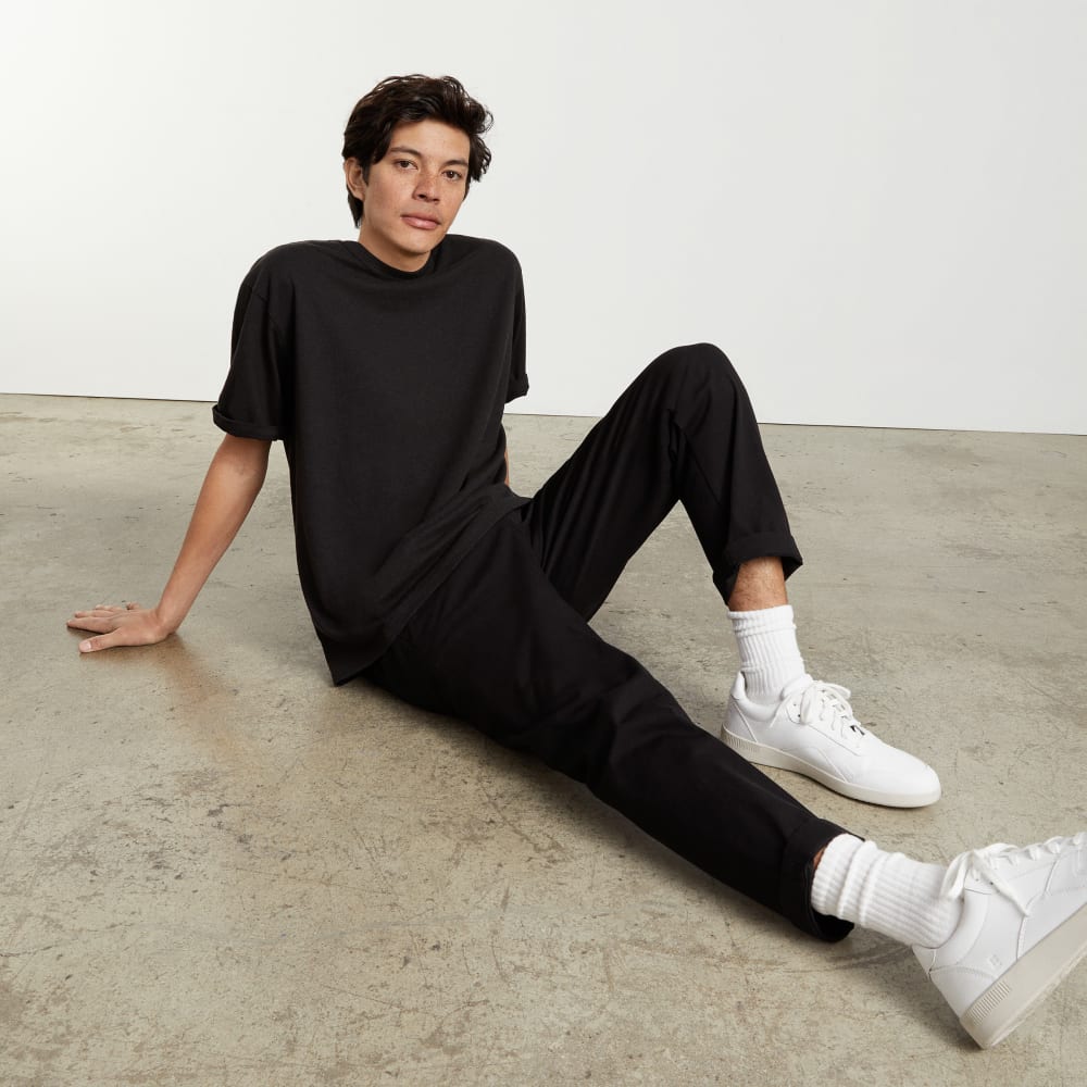 The Everyone Relaxed Hemp Tee | Black