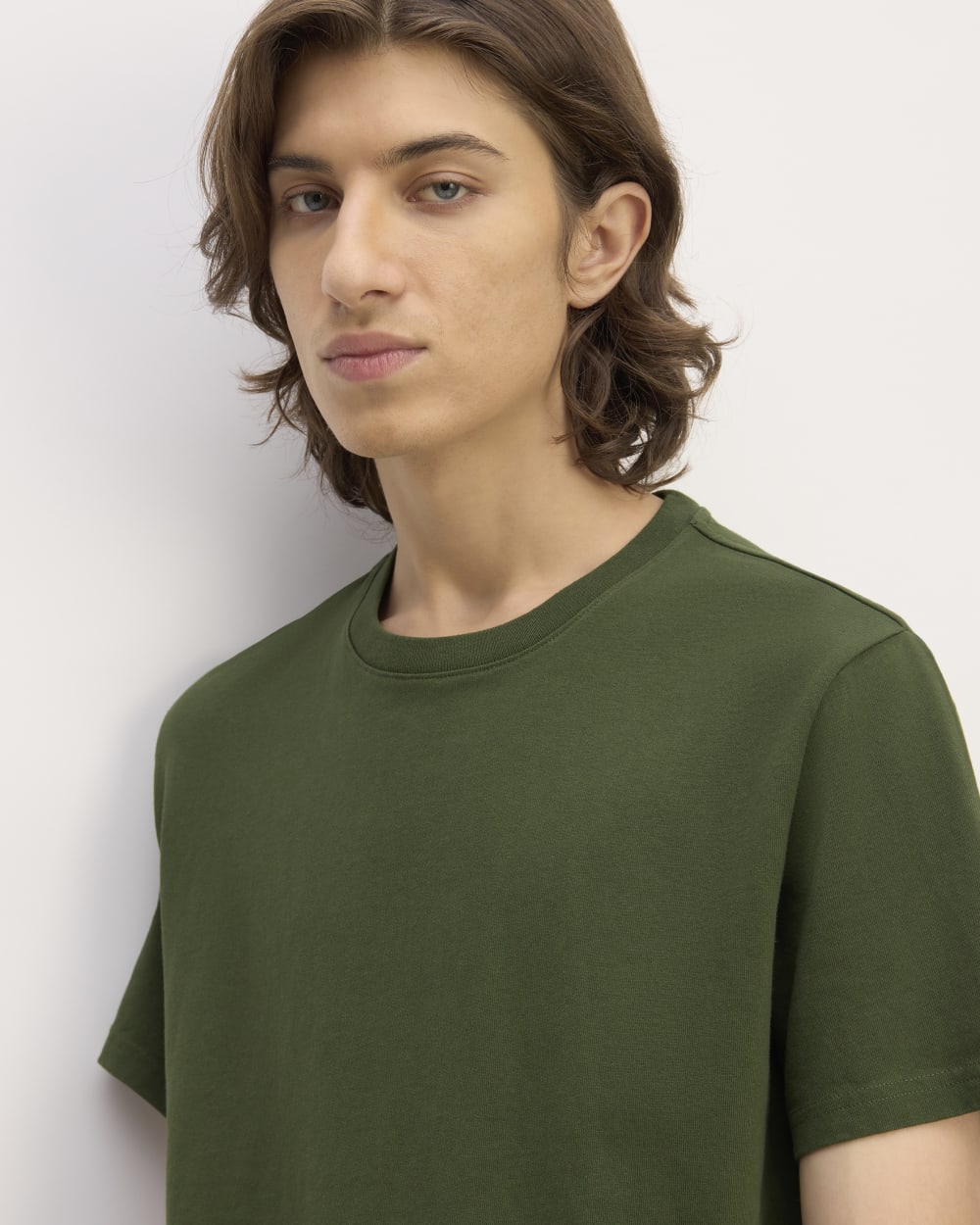 The Premium-Weight Crew | Uniform | Deep Moss Green