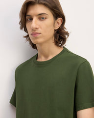 The Premium-Weight Crew | Uniform | Deep Moss Green