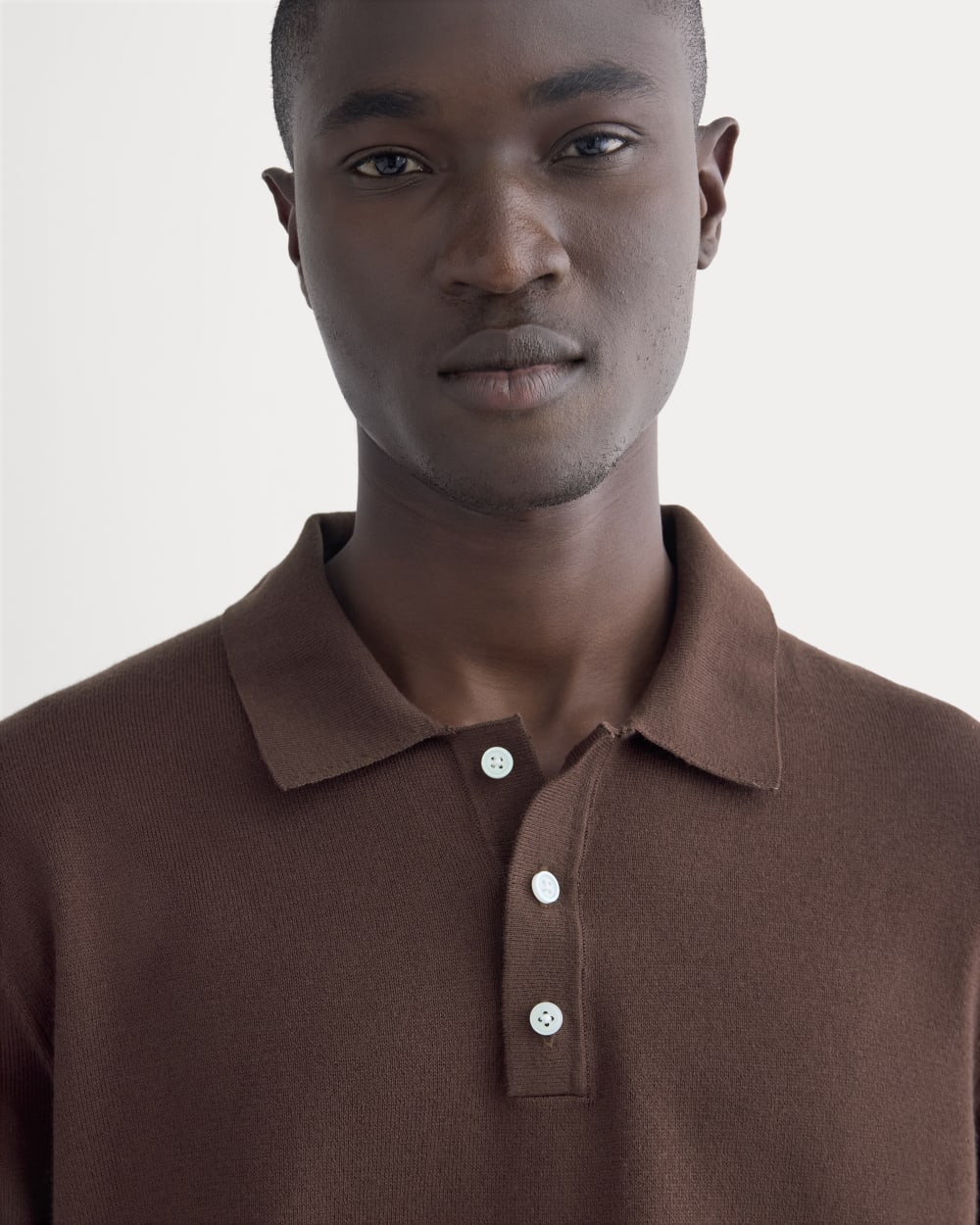No-Sweat Polo | Dark Mahogany