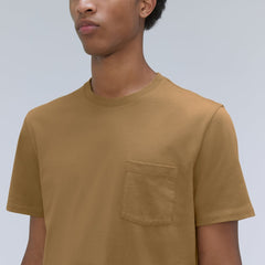 The Organic Cotton Pocket Tee | Dark Brown