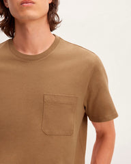 The Premium-Weight Pocket Tee | Uniform | Toasted Coconut