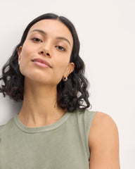 The Boyfriend Tank in Essential Cotton | Seagrass