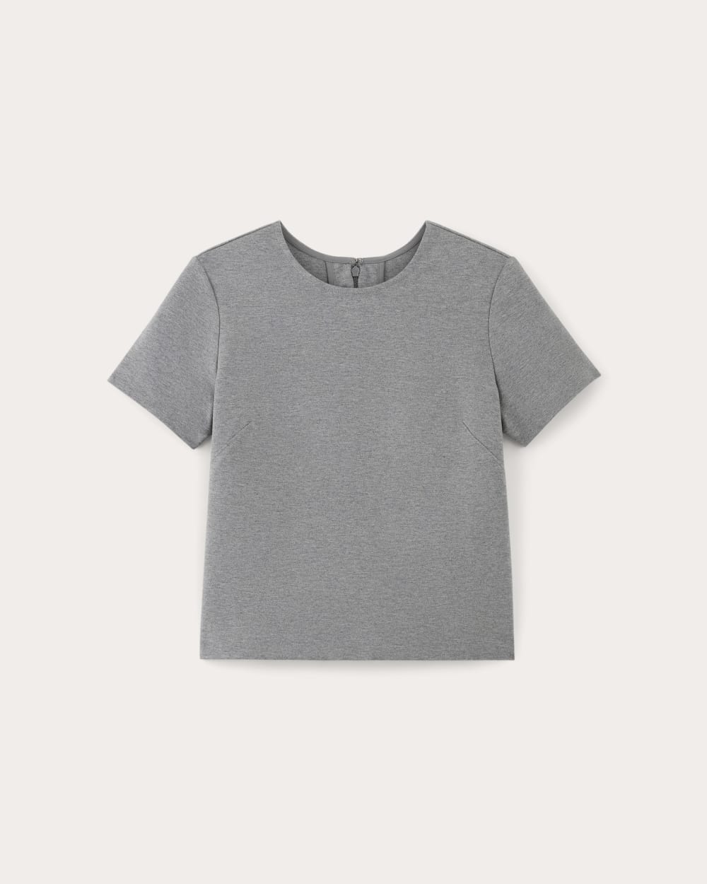 The Dream Tee | Mid Heather Grey