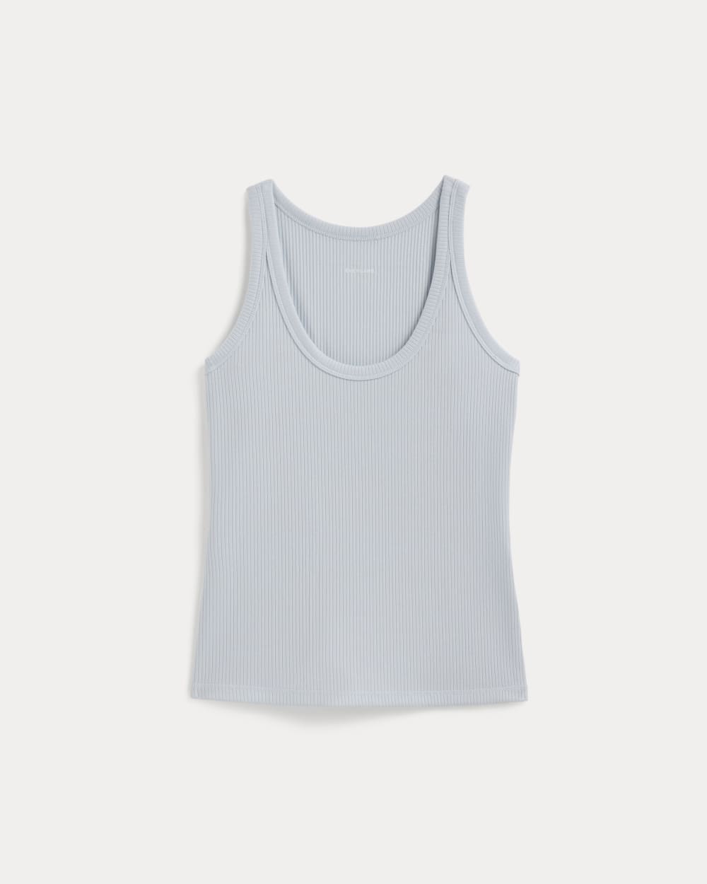 The Shimmy Scoop-Neck Tank | Air Blue