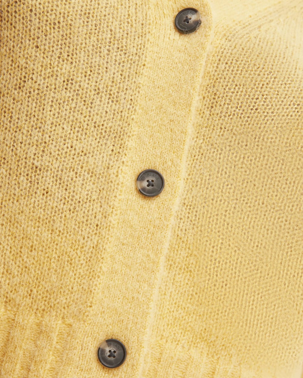 The Alpaca V-Neck Cropped Cardigan | Raffia