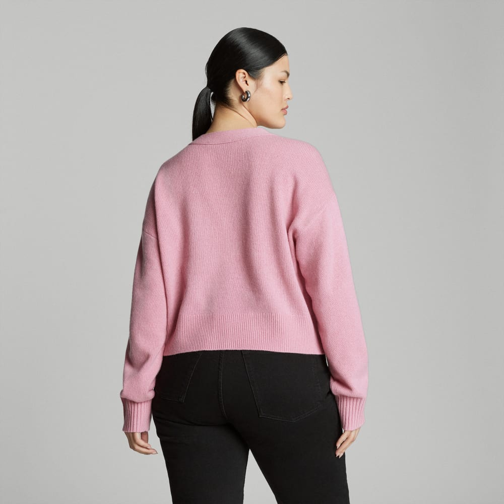 The Cashmere Cardigan | Bubblegum