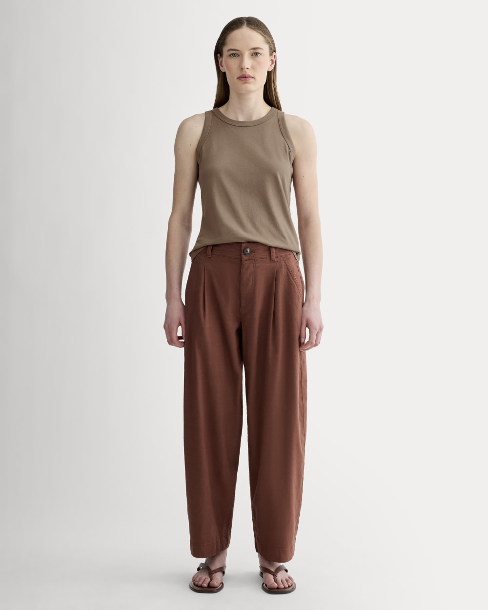 The Tank in Essential Cotton | Mocha