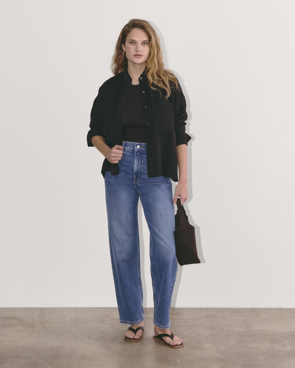 The Luxe Rib Racerback Tank | Black