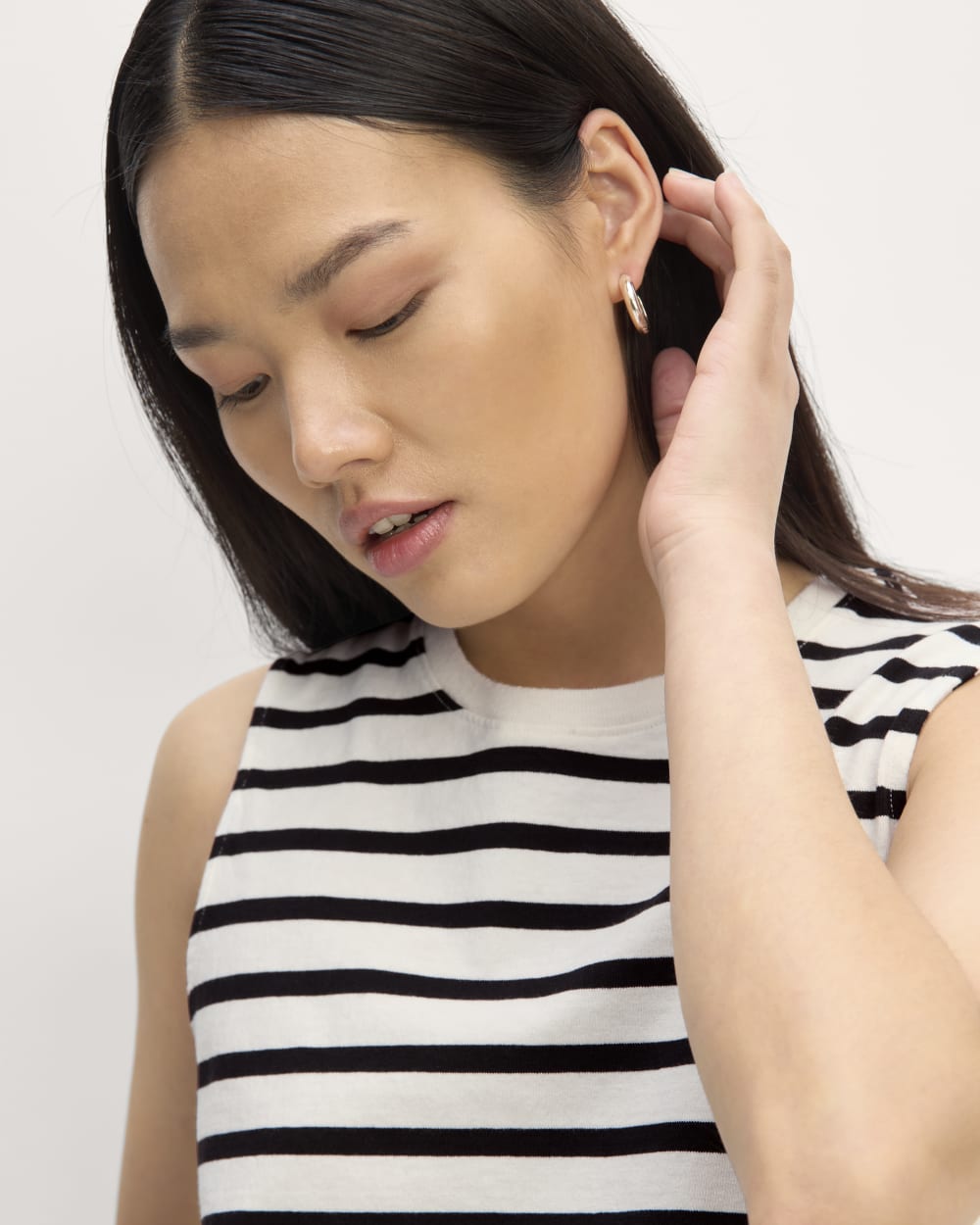 The Mariner Tank | Bone / Black