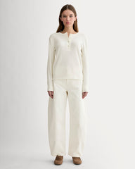 The Waffle Henley | Bone