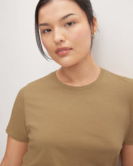 The Organic Cotton Crew Tee | Tiger's Eye